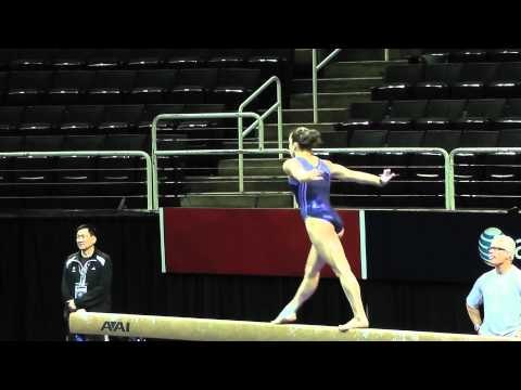 Jordyn Wieber - Balance Beam - 2012 U.S. Olympic Trials Podium Training
