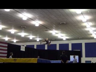 Dakota Earnest - Women's Trampoline Finals - 2012 USA Gymnastics Championships