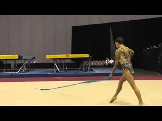Julia Garbuz - Ribbon - 2012 Rhythmic Nationals - Junior - Day 1