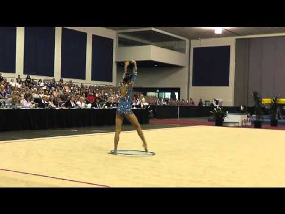 Laura Zeng - Hoop - 2012 Rhythmic Nationals - Jr Day 2