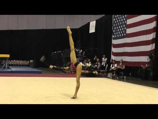 Ronit Shamuilov - Clubs - 2012 Rhythmic Nationals - Jr Day 2