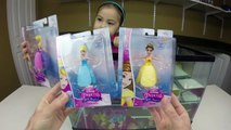 CUTE DISNEY PRINCESS Little Kingdom Dolls Float on Water Opening - Rapunzel Belle Toy Figures Swim