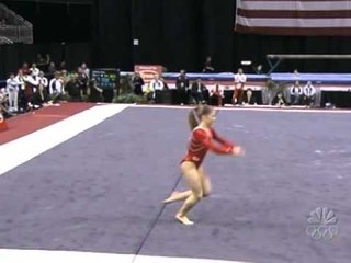 Shawn Johnson - Floor Exercise - 2007 Tyson American Cup