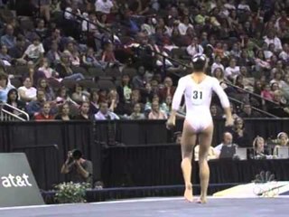 Elsa Garcia - Floor Exercise - 2007 Tyson American Cup