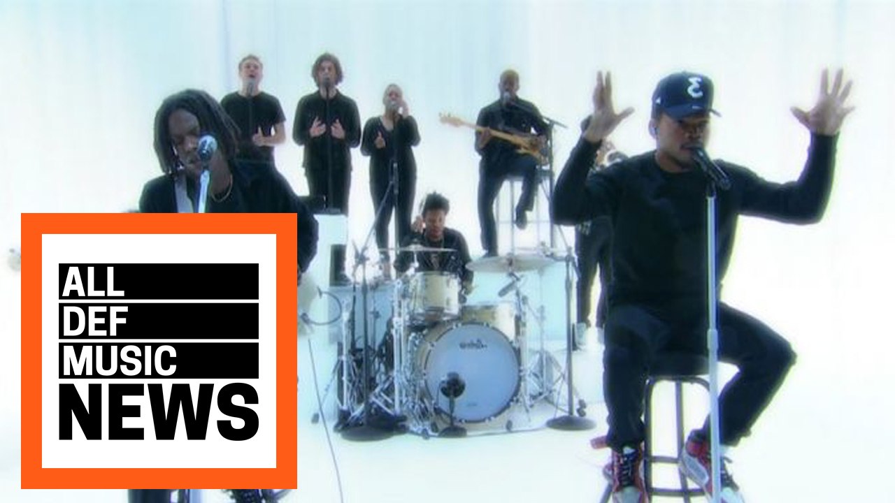 Chance The Rapper Performs New Song on The Late Show with Stephen Colbert