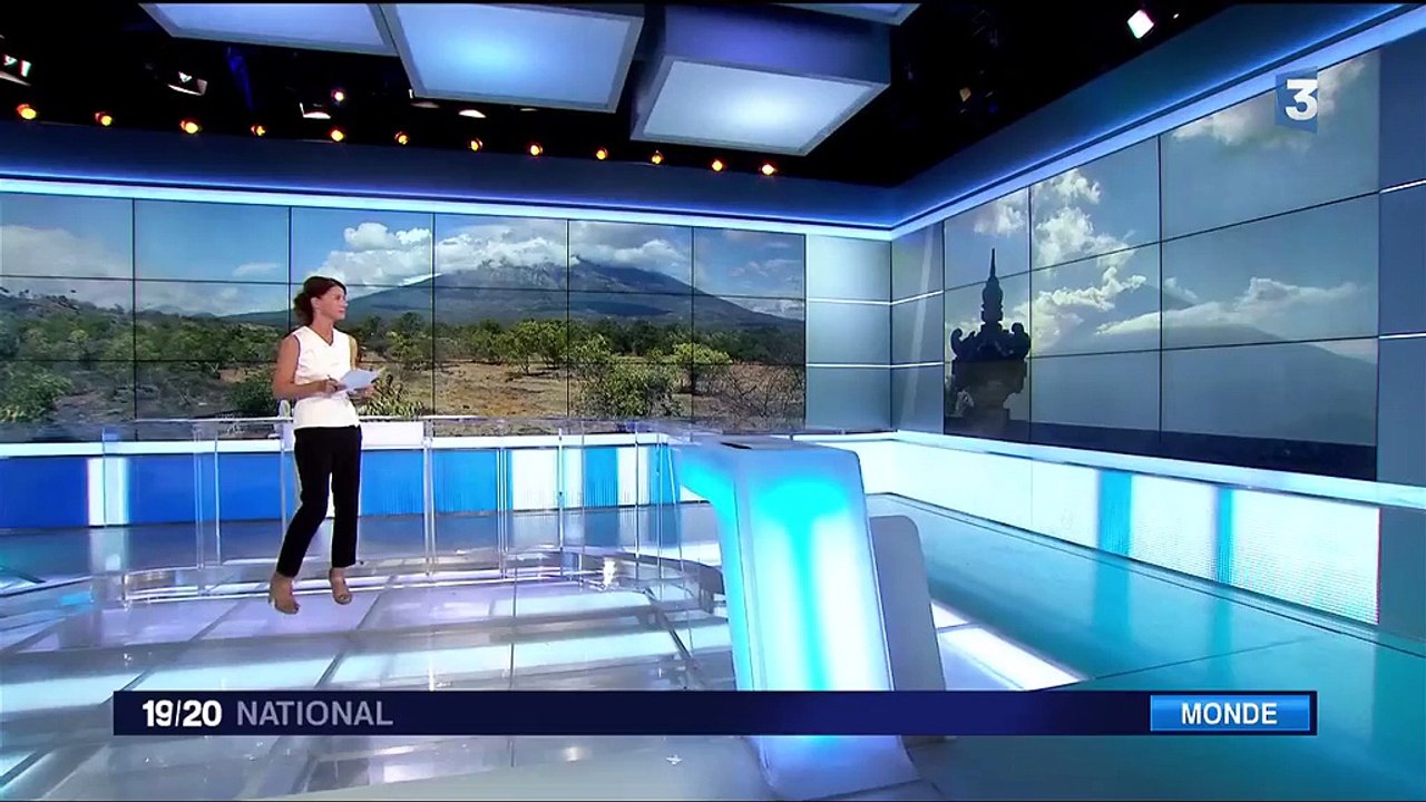 Sur l'île de Bali, le mont Agung menace d'entrer en éruption