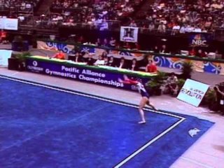 Allyse Ishino - Floor Exercise - 2004 Pacific Alliance Gymnastics Championships