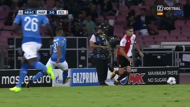 2-0 Dries Mertens Goal SSC Napoli 2-0 Feyenoord - 26.09.2017