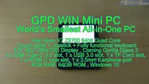 1# GPD Win Call of Duty: Black Ops Worlds Smallest Portable Handheld Gaming Mini PC UMPC X7 Z8700