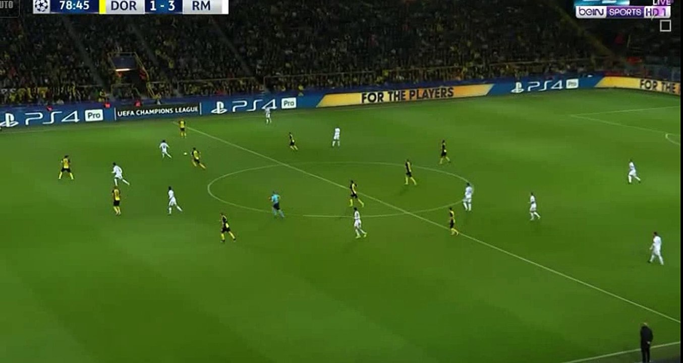 هدف رونالدو الثاني في مرمى دورتموند
