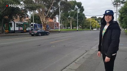 Se divierte pidiéndole a todos los conductores que suenen sus bocinas