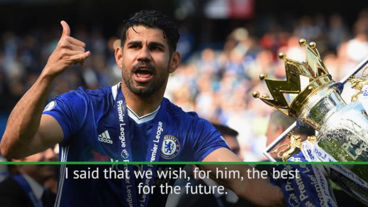 Conte has 'no problem' as Costa finally departs