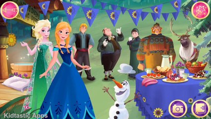 *2016 New* Anna From Frozen Fever Movie - Disney Princess Royal Celebration HD