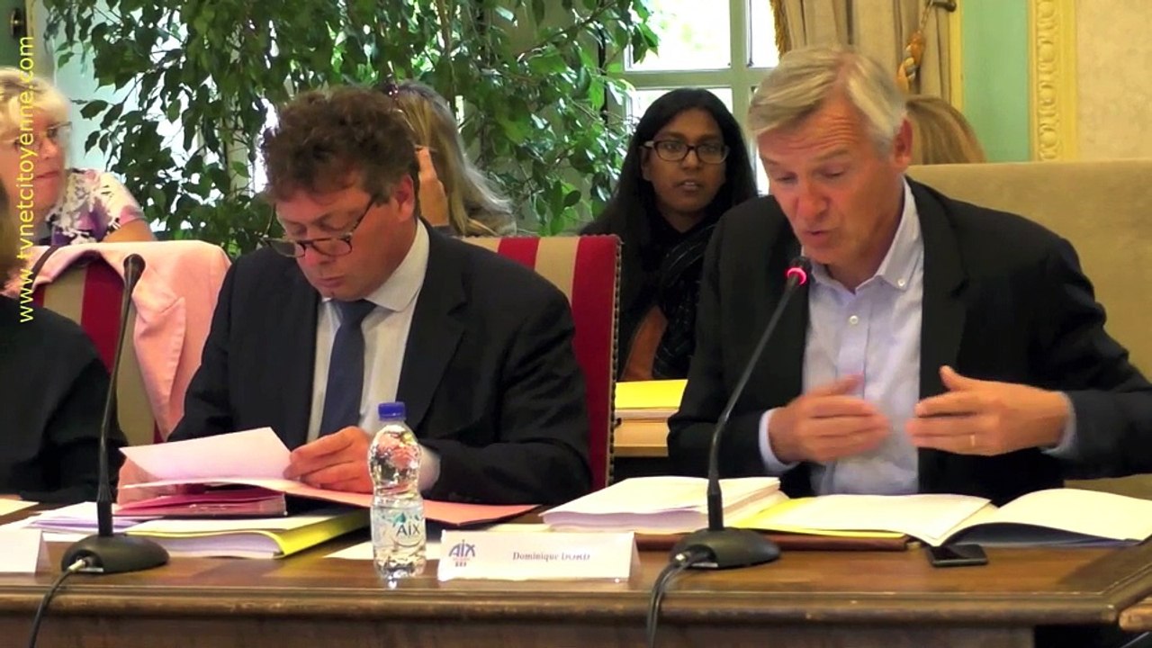 Conseil municipal d'Aix les Bains  du 25 septembre  2017 n°1