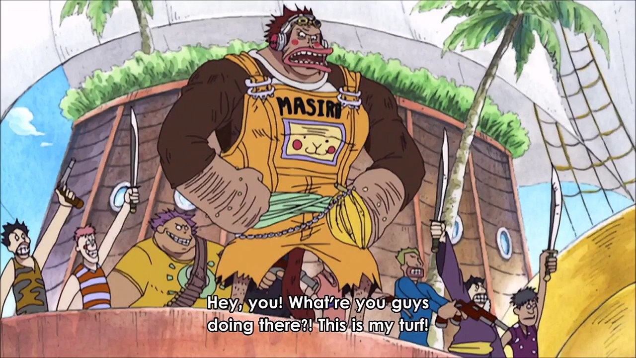 The Straw hats meet the king of salvagers, Masira !! #482 - video ...