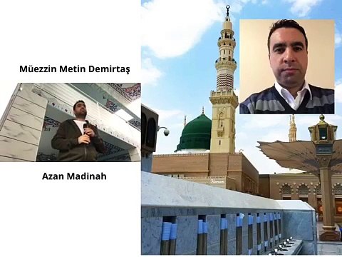 Medine Cuma ezani - Hafiz Metin Demirtas. Mescidi Nebevi canli ezan. Medine makami ezan. Maqam Bayati. Sheikh Essam Bukhari. Bu ezani dinlemeden gecmeyin...mutlaka izleyin. Medine müezzini Esam Buhari makami. Yanik Medine ezani. Azan Madinah mp3