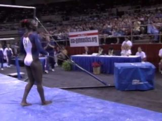 Ashley Miles - Uneven Bars - 2001 Pontiac American Team Cup - Women