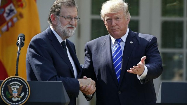 Référendum en Catalogne : Trump pour une Espagne unie