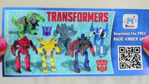 Huevos Kinder de Transformers Robots in Disguise | JuguetesYSorpresas