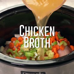 Slow Cooker Chicken Tortellini Soup