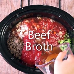 Slow Cooker Pasta E Fagioli