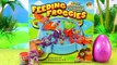 Feeding Froggies Game! Board Game Like Hungry Hippos Family Game Night Challenge by DisneyCarToys