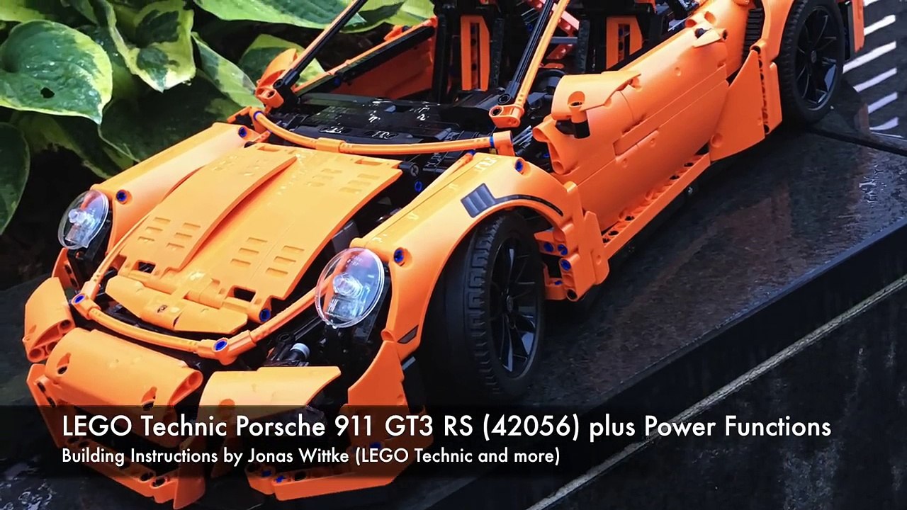 LEGO Technic Porsche GT3 RS (42056) with Power Functions & Remote Control