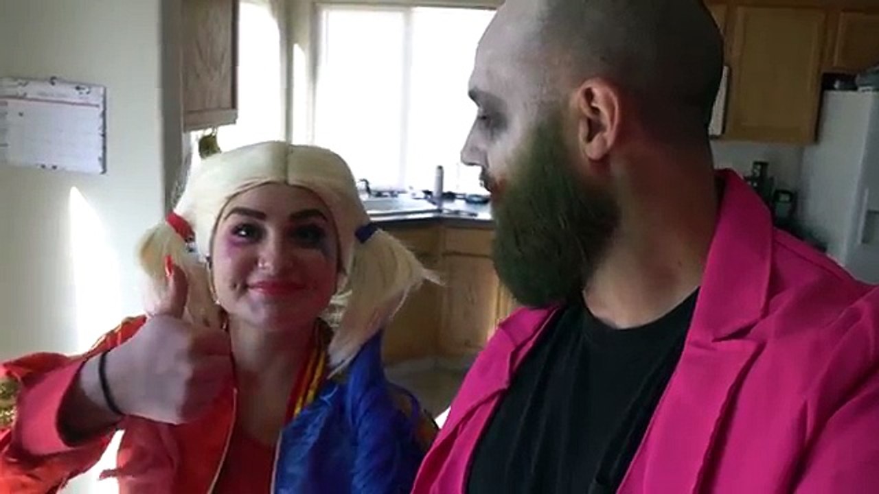 Joker, Harley Quinn, Batman Bloopers! Behind the Scenes | Twin Family Fun Vlogs!