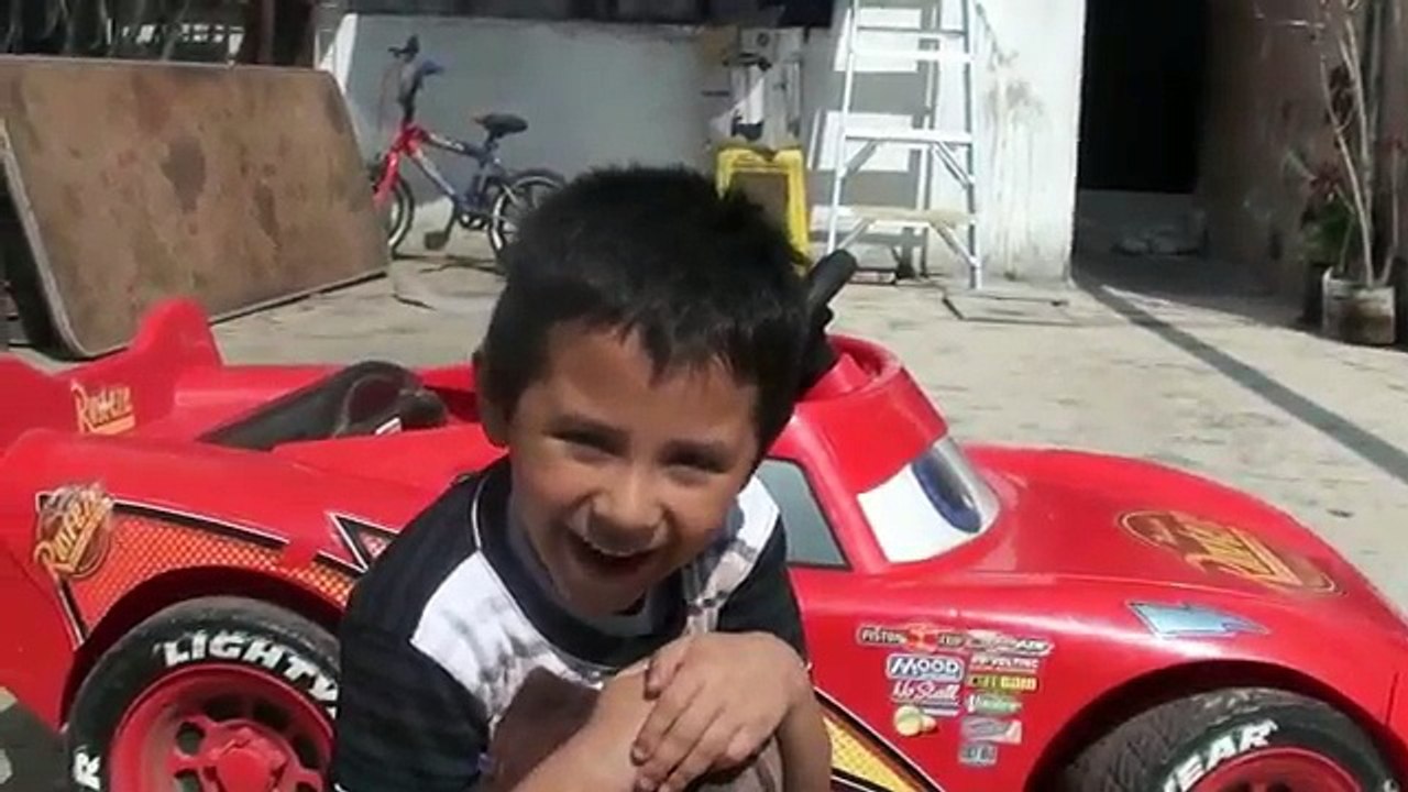 consejos para niños. CARRO ELECTRICO McQueen