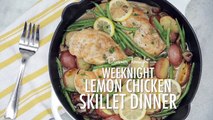 Weeknight Lemon Chicken Skillet Dinner