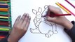 Dibujando y coloreando a Winnie Pooh y Piglet - Drawing and coloring Winnie the Pooh and Piglet