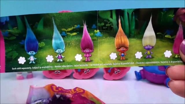 Dreamworks Trolls Blind Bags Series 1 Poppy Surprise Capsules Fun Toys Names Kids