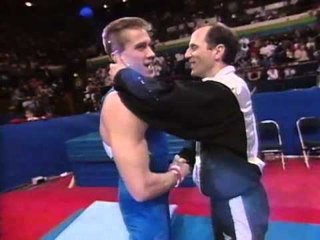 Bill Roth - High Bar - 1995 McDonald's American Cup