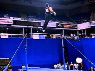 John Roethlisberger - High Bar - 1999 U.S Gymnastics Championships - Men
