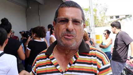 Porto Rico: files d'attente devant les supermarchés