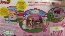 La caravana de dulces y caramelos de Minnie