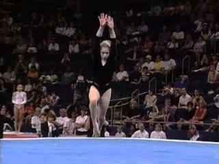 Vanessa Atler - Floor Exercise - 1998 U.S. Gymnastics Championships - Women - Day 1