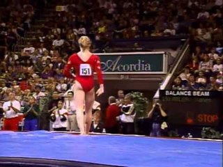 Vanessa Atler - Balance Beam - 1998 U.S. Gymnastics Championships - Women - Day 2