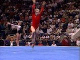 Vanessa Atler - Floor Exercise - 1998 U.S. Gymnastics Championships - Women - Day 2