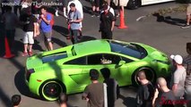 Hypercars invade San Diego! Pagani Huayra 730S, Bugatti Veyron, 918 Spyder & Lamborghini Aventador!