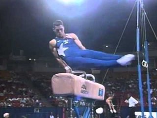 Blaine Wilson - Pommel Horse - 1997 U.S. Gymnastics Championships - Men