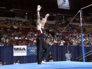 John Roethlisberger - High Bar - 1997 U.S. Gymnastics Championships - Men