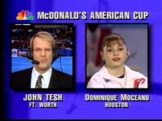 Dominique Moceanu - Interview - 1996 McDonald's American Cup