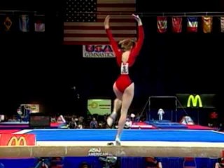 Svetlana Boginskaya - Balance Beam - 1996 McDonald's American Cup