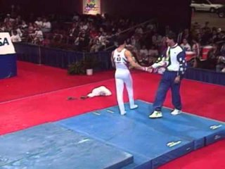 Jair Lynch  - High Bar - 1996 McDonald's American Cup