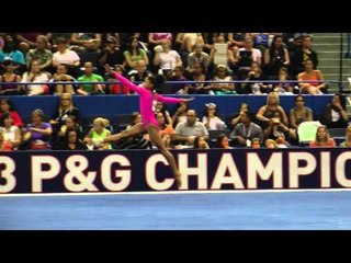 Jordan Chiles - Floor Exercise - 2013 P&G Championships - Jr. Women - Day 2