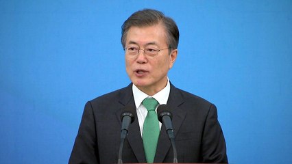 문재인 대통령 "평화는 주어지는 것 아니라 만들어 가는 것" / YTN