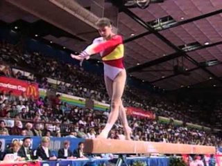 Monica Martin - Balance Beam - 1995 McDonald's American Cup