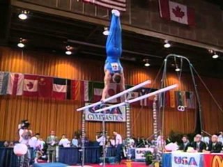 Bill Roth - Parallel Bars - 1995 McDonald's American Cup