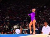 Dominique Moceanu - Floor Exercise - 1995 U.S. Gymnastics Championships - Women - Event Finals